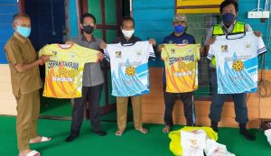 PT.PAMA KPCB Bengalon Suport Pembinaan Sepak Takraw di Desa Sepaso.