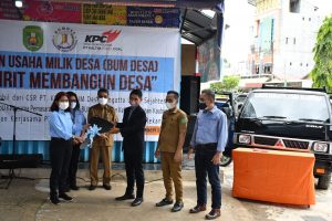 KPC Bantu Mobil Operasional BUMDes Sangatta Utara