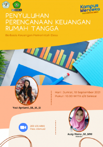 Yesi Aprianti, Dosen Jurusan Ilmu Ekonomi UNMUL Mengabdi pada Masyarakat Sangatta