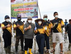 KPC, Bakrie Amanah dan Lanal Tanam 5000 Pohon di Kutai Timur