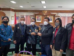 PWI, SMSI dan JMSI Silaturahmi Dengan Bupati Kutai Timur