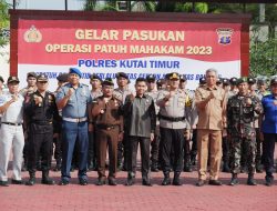 Ketua DPRD Kutim Hadiri Apel Patuh Mahakam 2023