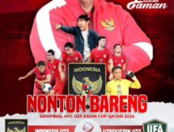 Bupati Kukar Kembali Gelar Nobar Timnas Indonesia Versus Uzbekistan