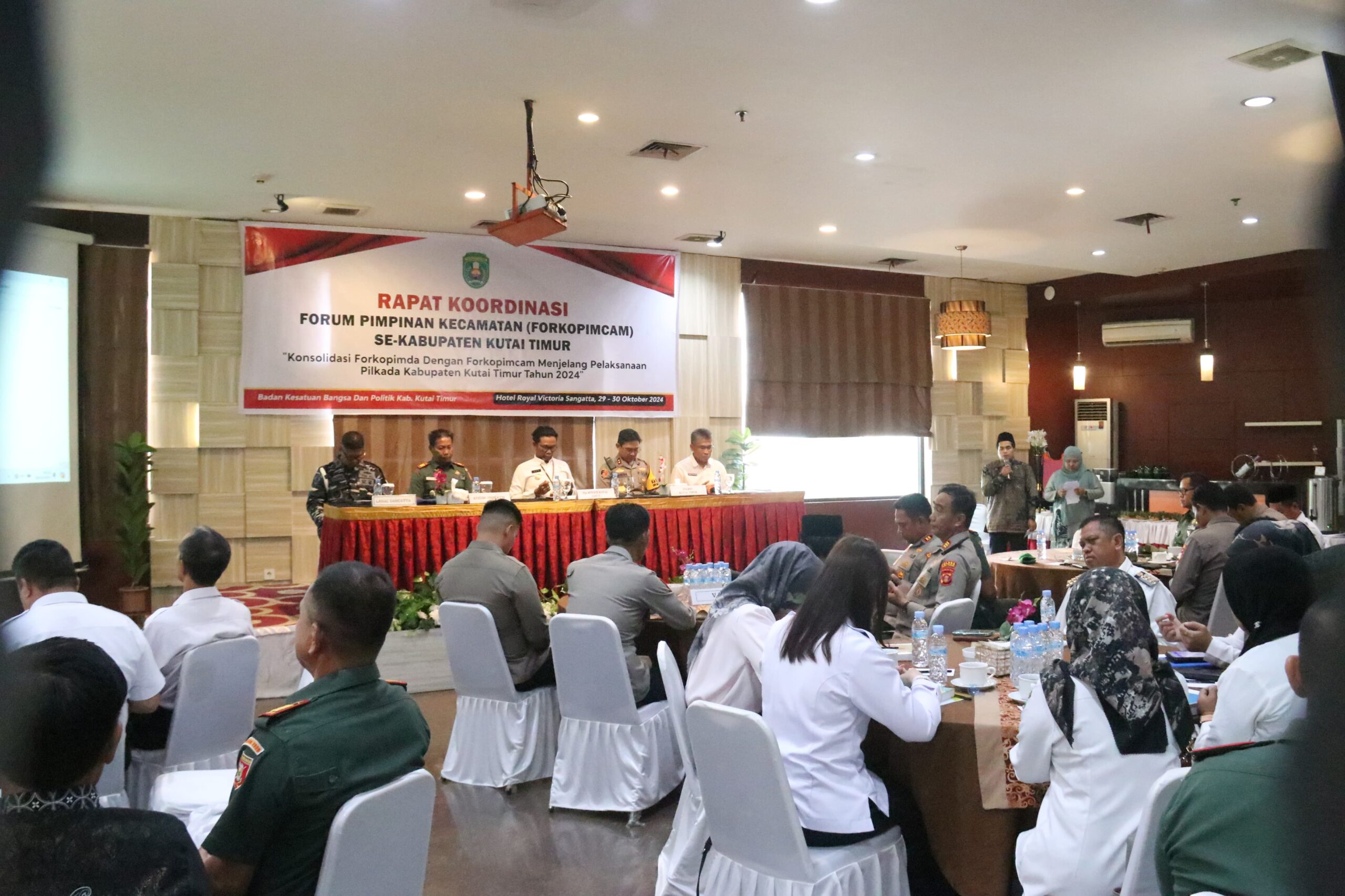 Kata Pj Bupati terkait Rakor Forkopimcam se Kutim