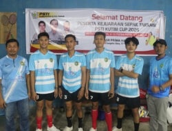 Tampil Perdana di Kejuaraan PSTI, Tim Putra Perumda Air Minum Kutai Timur Naik Podium Tertinggi